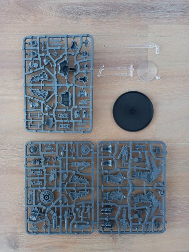 T'au Empire Commander Sprue