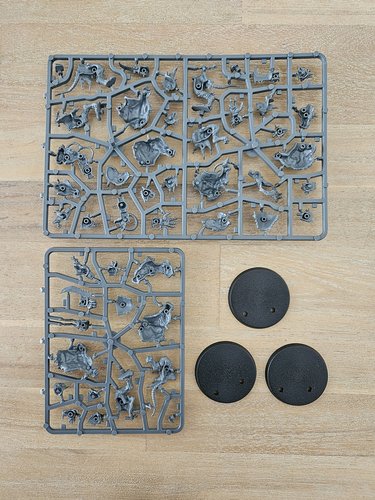 3x Rat Ogors Sprue