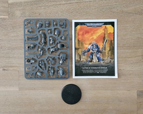 Captain in Terminator Armour Sprue