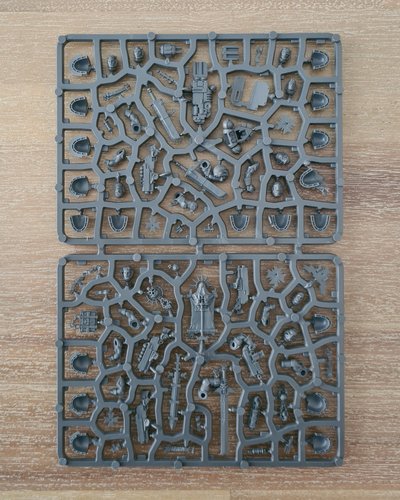 Black Templars Primaris Upgrades Sprue