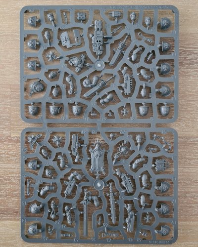 Black Templars Primaris Upgrades Sprue