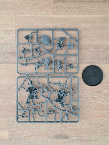 Warboss in Mega Armour Sprue