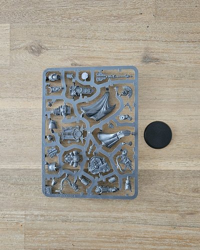 Centurion in MKII power armour Sprue