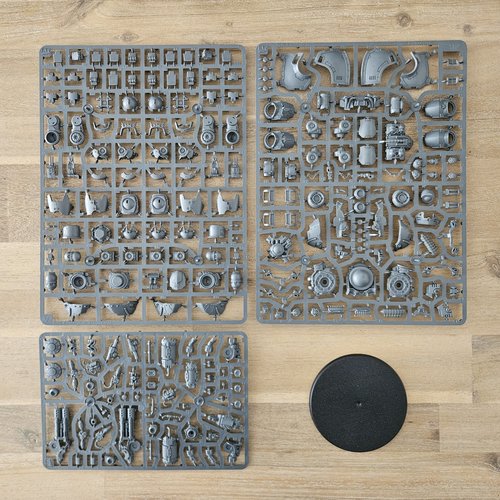 Saturnine Siege Dreadnought – Chiron Configuration Sprue