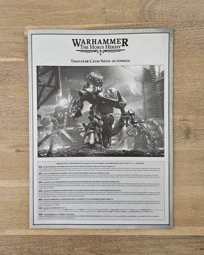 Thanatar Cavas Siege-automata Instructions