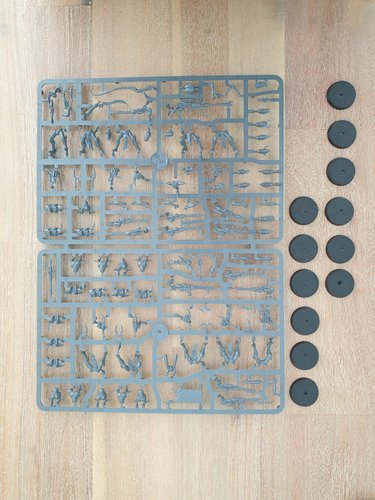 Kabalite Warriors Sprue