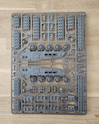 Rogal Dorn Battle Tank Sprue