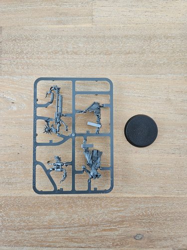 Ministorum Priest with Vindictor sprue