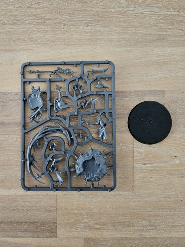Magister on Disc of Tzeentch sprue
