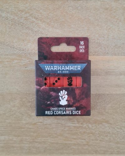 Red Corsairs Dice