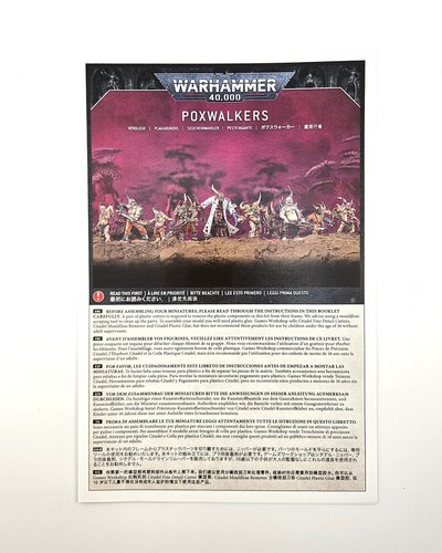 Poxwalkers instructions