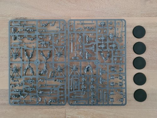 Grey Knights Strike Squad sprue