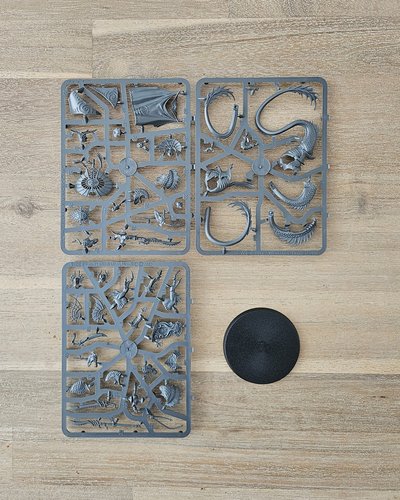 Volturnos, High King of the Deep / Akhelian King sprue