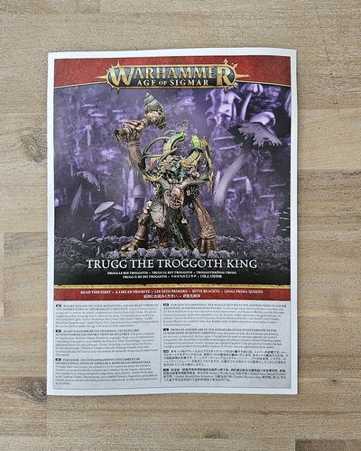 Trugg the Troggoth King instructions