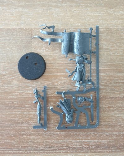 Knight-Vexillor with Banner of Apotheosis sprue