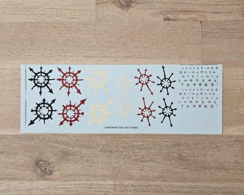 Chaos Transfer Sheet
