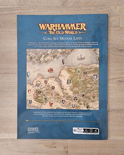 Softcover Core Set Muster Lists Booklet