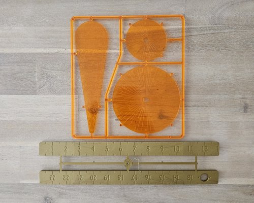 Templates & Foldable 12" Range Ruler Set