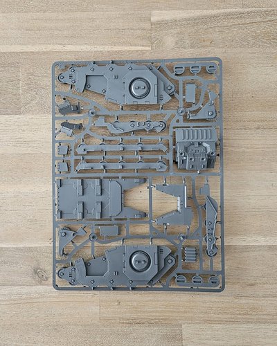 Sicaran Battle Tank sprue