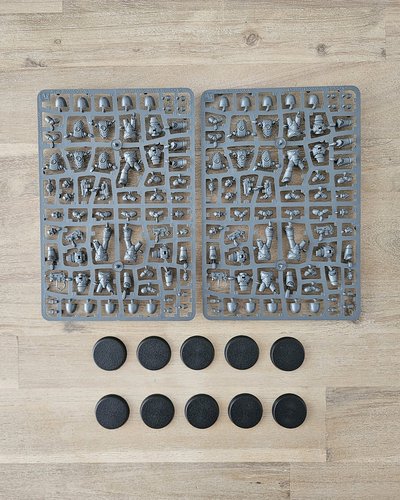 MkIV Tactical Legionaries sprue
