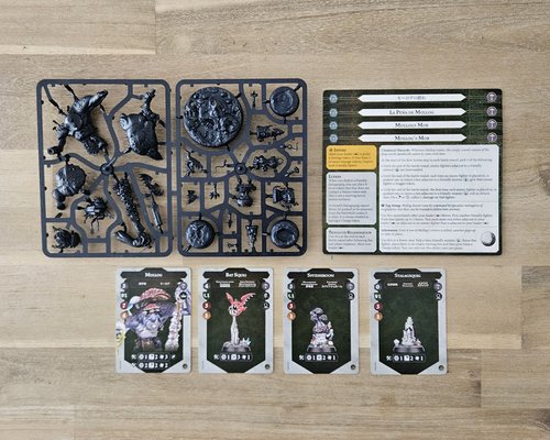 Mollog's Mob sprue and cards