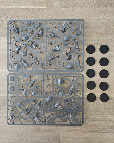 10x Deathrattle Skeletons sprue