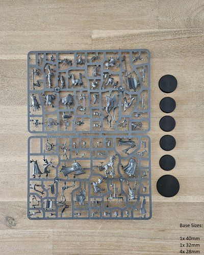 Freeguild Command Corps sprue