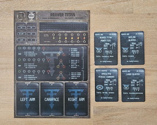 Reaver Battle Titan Titan Command Terminal
