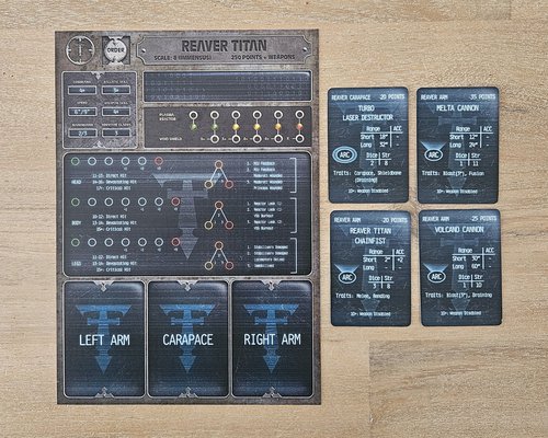 Reaver Battle Titan Titan Command Terminal