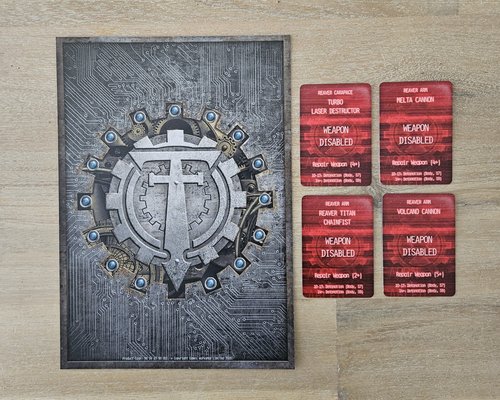 Reaver Battle Titan Titan Weapon Cards