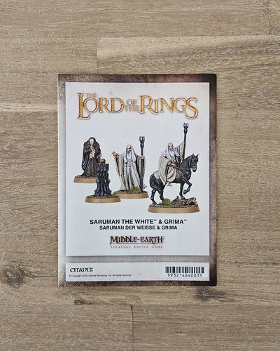 Saruman™ the White & Gríma instructions