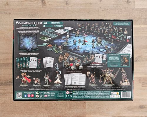 Warhammer Quest: Darkwater - No Miniatures - Brand New