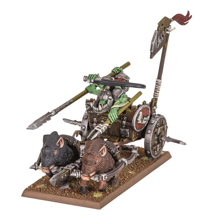 Orc Boar Chariot - New on Sprue