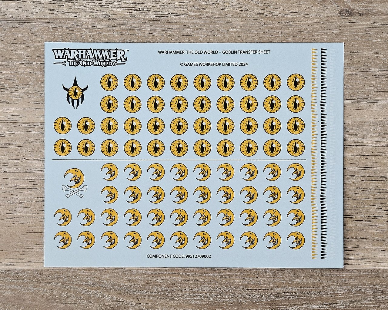 Goblin Transfer Sheet - Brand New