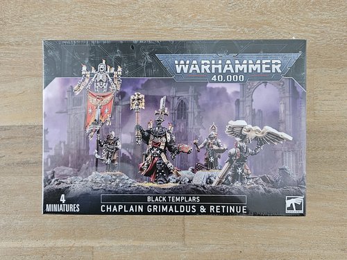 Chaplain Grimaldus & Retinue