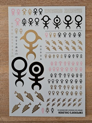 Emperor’s Children Transfer Sheet