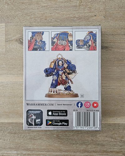 Marneus Calgar in Armour of Antilochus