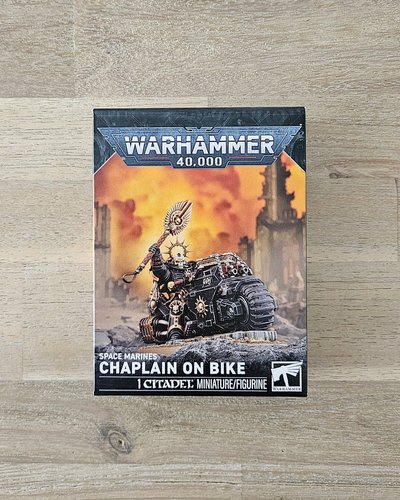 Primaris Chaplain on Bike